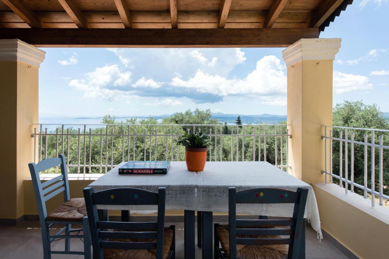 Terra Rossa By Konnect, Views To Ionian Sea Βίλα Σπαρτύλας Εξωτερικό φωτογραφία
