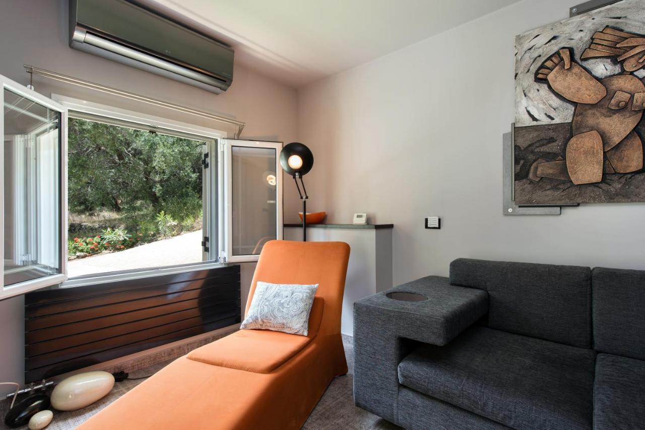 Terra Rossa By Konnect, Views To Ionian Sea Βίλα Σπαρτύλας Εξωτερικό φωτογραφία