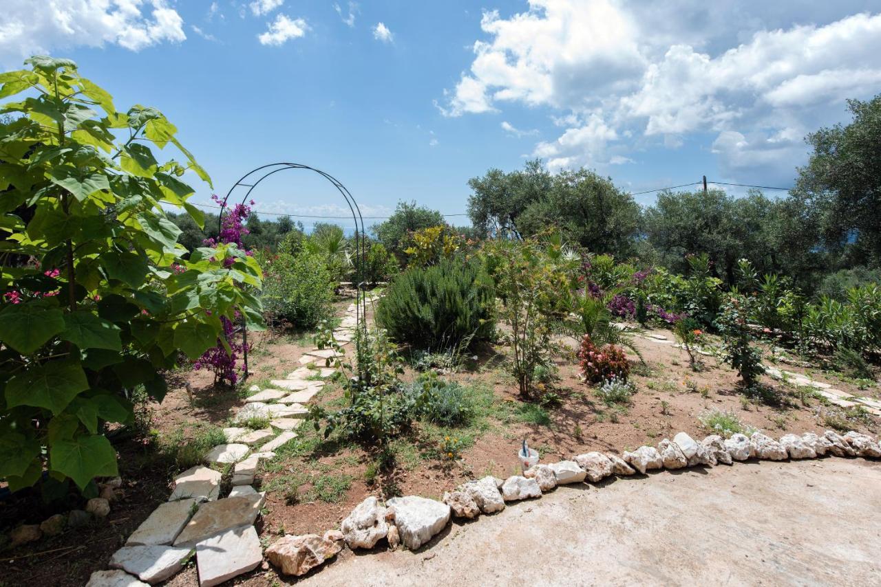 Terra Rossa By Konnect, Views To Ionian Sea Βίλα Σπαρτύλας Εξωτερικό φωτογραφία