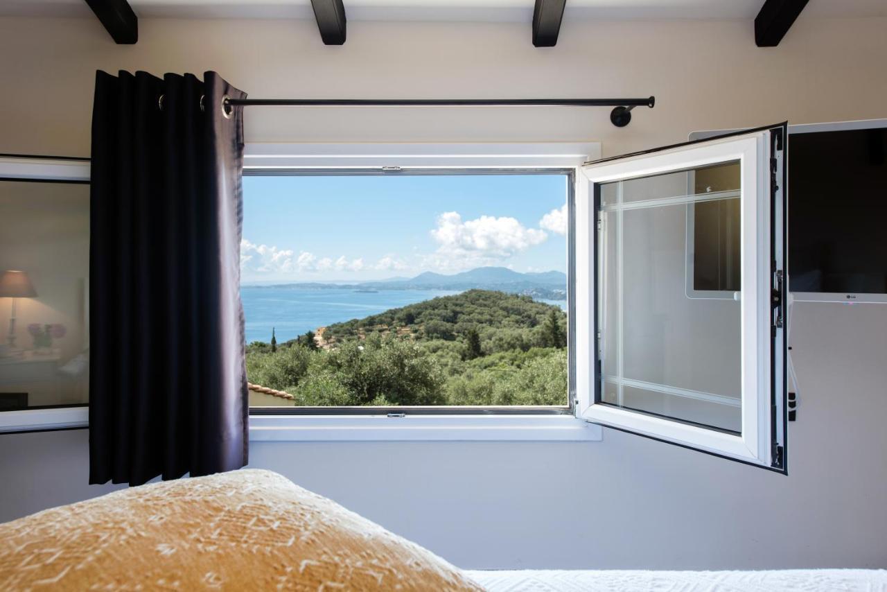 Terra Rossa By Konnect, Views To Ionian Sea Βίλα Σπαρτύλας Εξωτερικό φωτογραφία