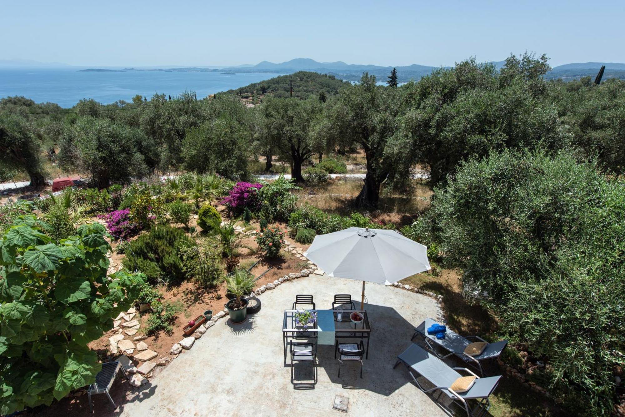 Terra Rossa By Konnect, Views To Ionian Sea Βίλα Σπαρτύλας Εξωτερικό φωτογραφία