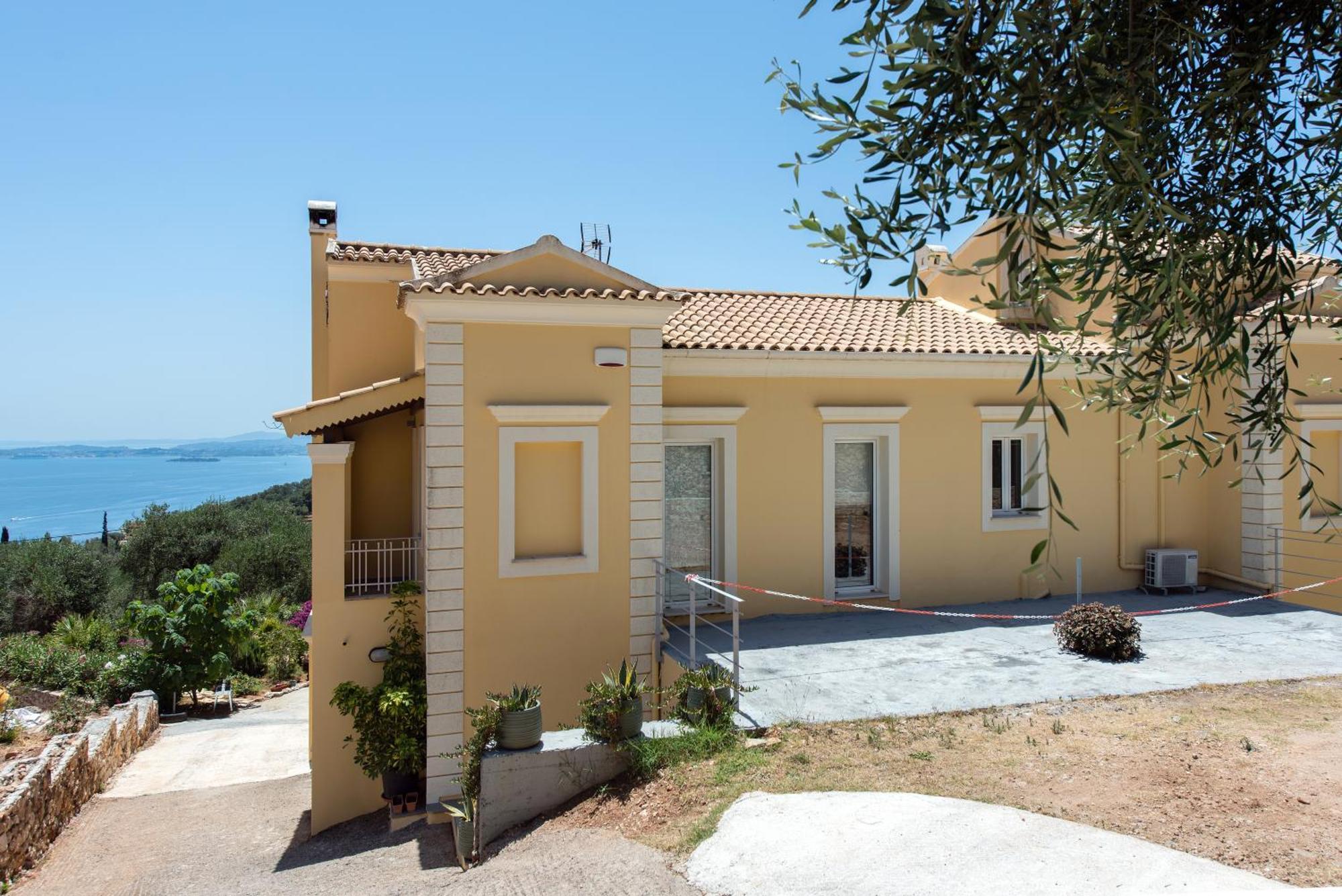 Terra Rossa By Konnect, Views To Ionian Sea Βίλα Σπαρτύλας Εξωτερικό φωτογραφία