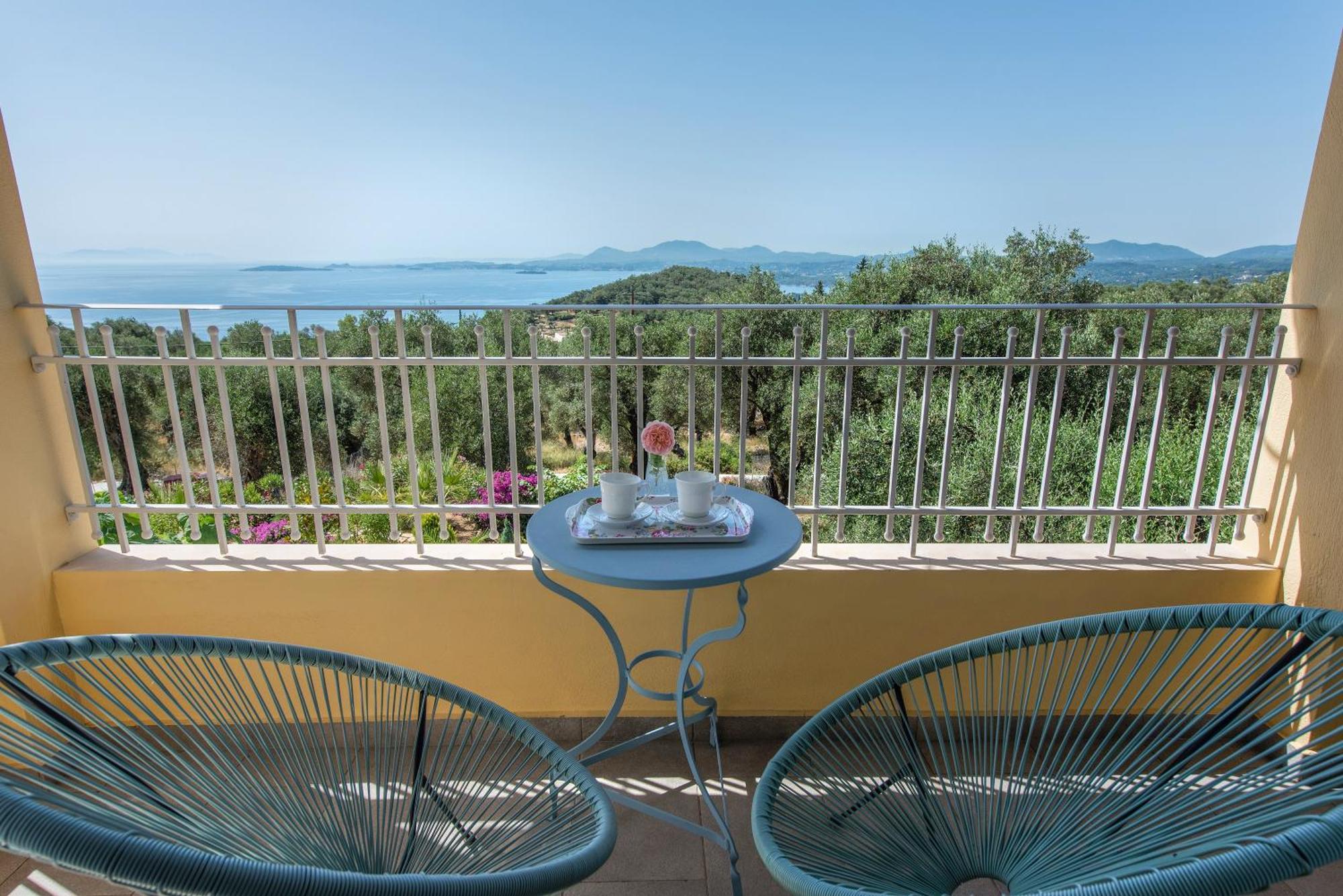 Terra Rossa By Konnect, Views To Ionian Sea Βίλα Σπαρτύλας Εξωτερικό φωτογραφία