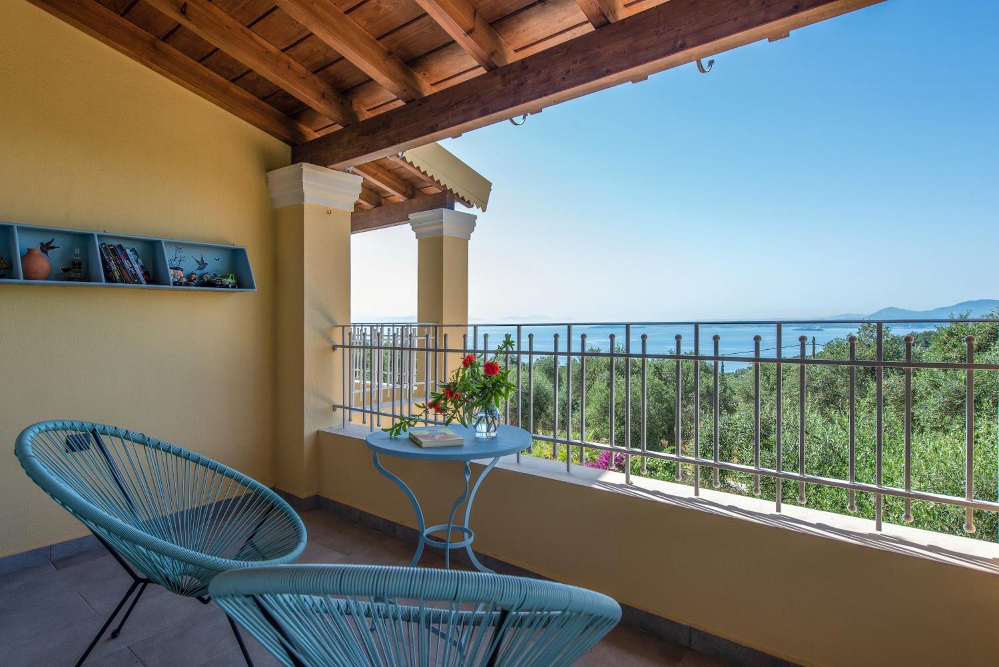 Terra Rossa By Konnect, Views To Ionian Sea Βίλα Σπαρτύλας Εξωτερικό φωτογραφία