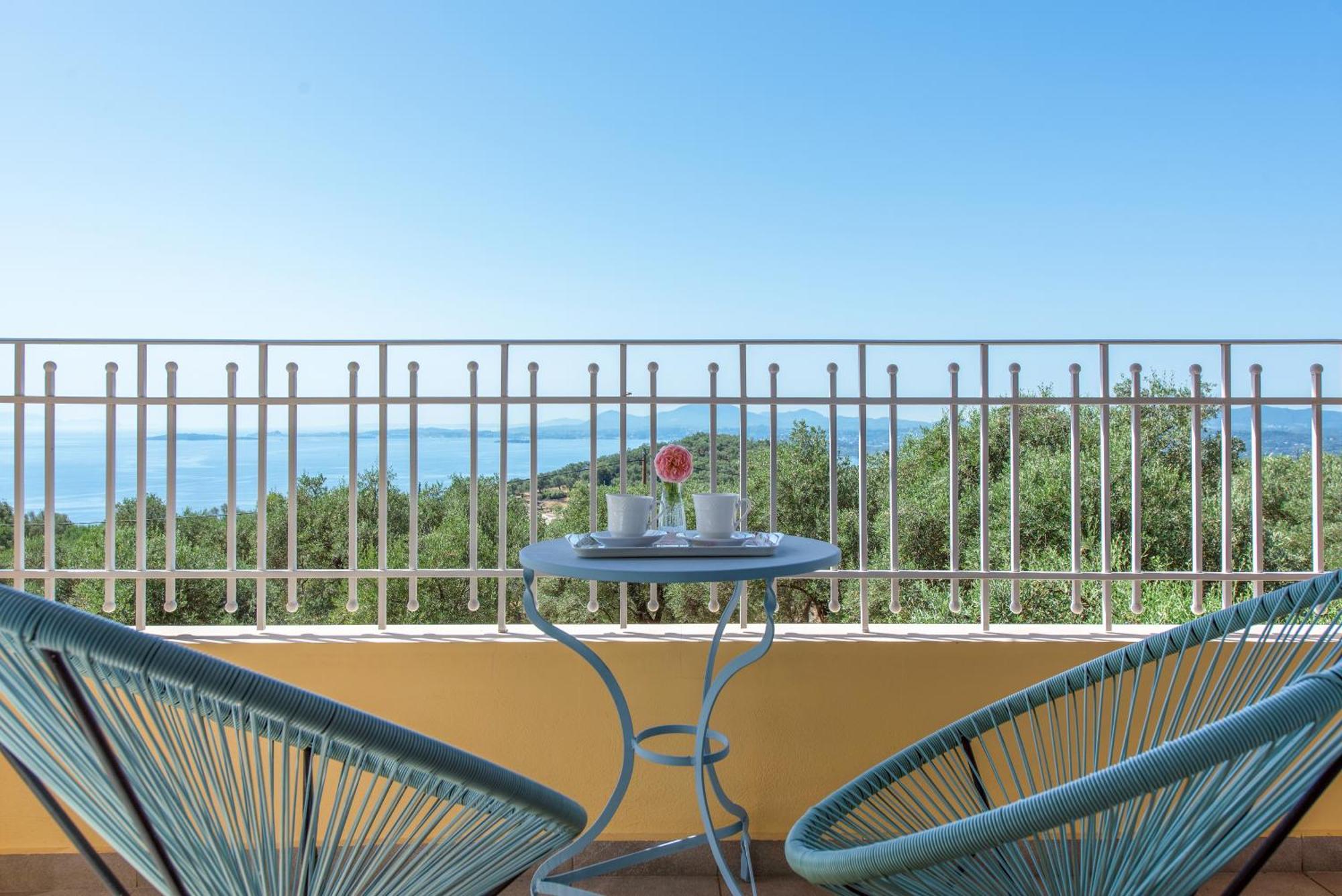 Terra Rossa By Konnect, Views To Ionian Sea Βίλα Σπαρτύλας Εξωτερικό φωτογραφία