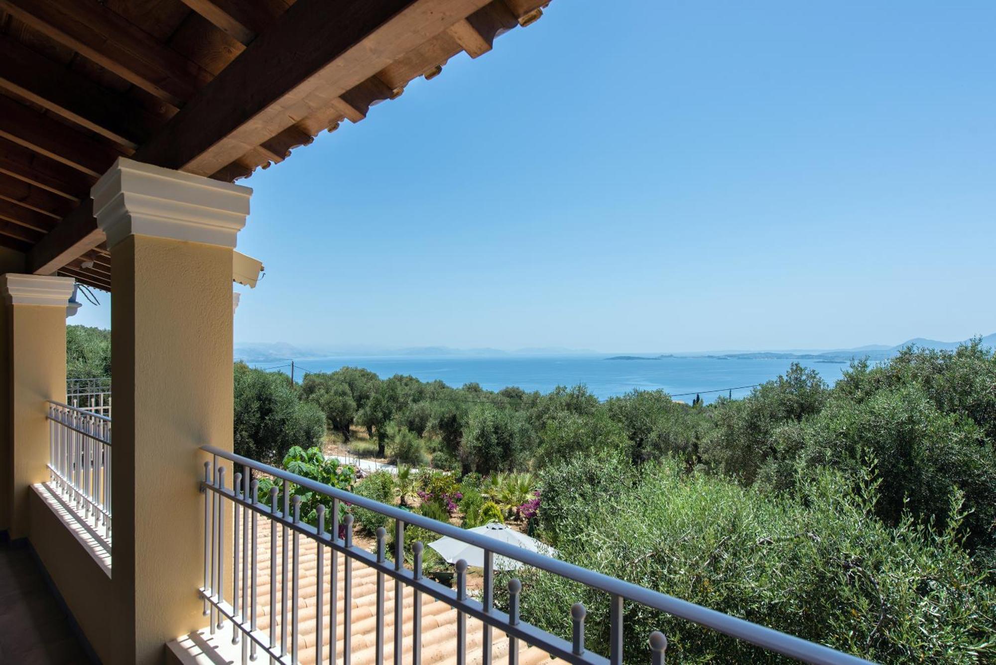 Terra Rossa By Konnect, Views To Ionian Sea Βίλα Σπαρτύλας Εξωτερικό φωτογραφία
