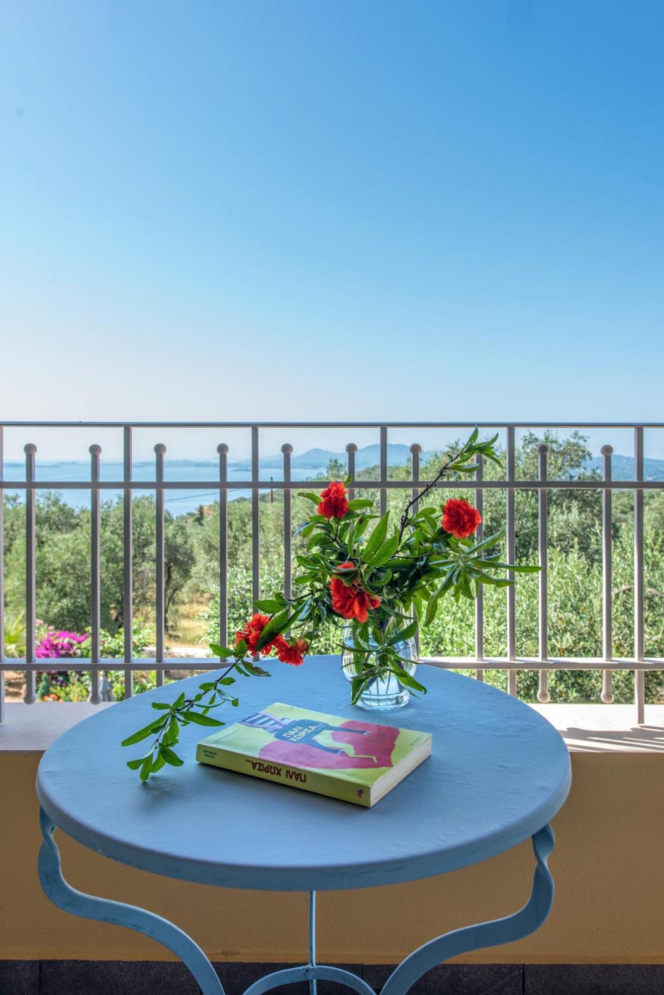 Terra Rossa By Konnect, Views To Ionian Sea Βίλα Σπαρτύλας Εξωτερικό φωτογραφία